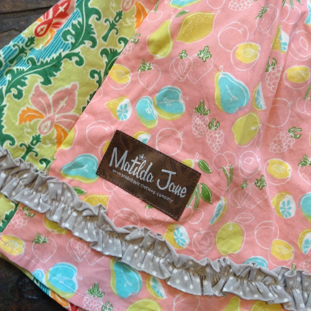 MATILDA JANE mixed pattern circle skirt 6 (E4) - Picture 5 of 8